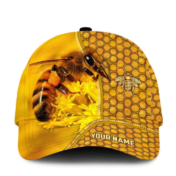 Joy Corners Personalized Name Honey Bee Pattern 2