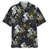 Maxcorner MOUNTAIN BIKE HAWAIIAN NATURE HAWAIIAN SHIRT