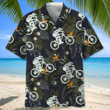 Maxcorner MOUNTAIN BIKE HAWAIIAN NATURE HAWAIIAN SHIRT