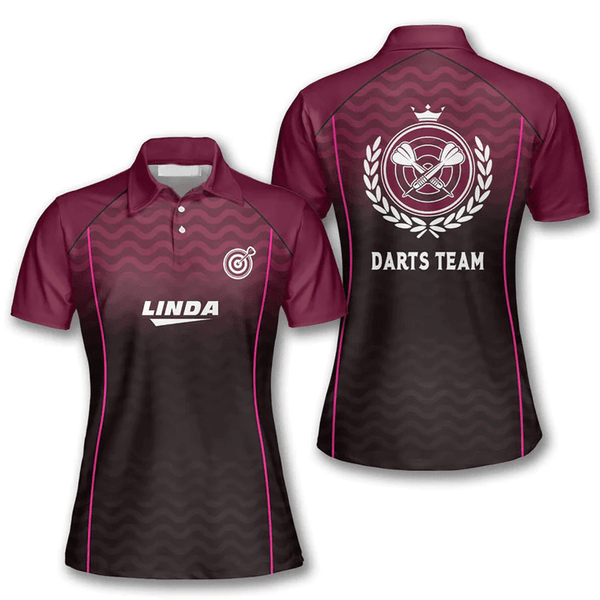 Maxcorners Queens Of Darts 2 Personalized Name And Team Name 3D Shirt