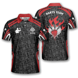 Maxcorners Lover Darts Personalized Name And Team Name 3D Shirt