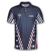 Maxcorners Patriots Athlete US Flag Pattern Darts Personalized Name And Team Name 3D Shirt