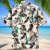 Maxcorner DESERT MOUNTAIN BIKE RACING HAWAIIAN SHIRT