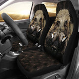 Maxcorners Wild Boar Hunting Car Seat Covers