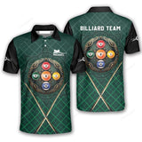 Maxcorners Celtic Pattern Custom Billiard 3D Shirt