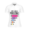 WHY I LOSE AT PICKLEBALL POLO SHIRT FOR WOMEN