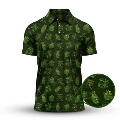 Maxcorners Military Golf Pattern Shirt, Army Golf Shirts For Golf Lovers, Golf Gift For Men's