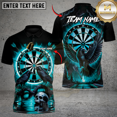 Maxcorners Dark Vision Darts Multicolor Customized Name, Team Name 3D Shirts