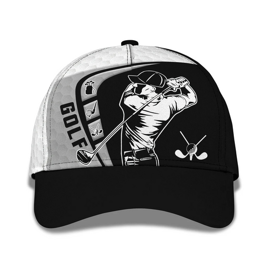 Maxcorners Golf Classic Cap, Gift for Golf Lovers, Golf Players Classic Cap LM0402