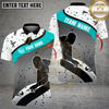 Maxcorners Billiards Dynamic Motion Multicolor Customized Name, Team Name 3D Shirt