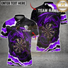 Maxcorners Darts Dragon With Dartboard Multicolor Customized Name, Team Name 3D Shirts
