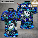 Maxcorners Hip Hop Golf Ball Shirt, Customized Name & Team Name 3D Shirts (4 Colors)