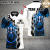 Maxcorners Bowling Flame Strike Ball Multicolor Customized Name, Team Name 3D Shirts