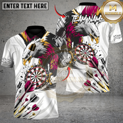 Maxcorners Darts Eagle Precision Multicolor Customized Name Team Name 3D Shirts