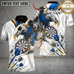 Maxcorners Darts Eagle Precision Multicolor Customized Name Team Name 3D Shirts
