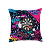 Maxcorners Darts Neon Graffiti Angry Mascot Multicolor Customized Name 3D Pillow