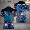 Maxcorners Darts Neon Nova Shot Multicolor Customized Name, Team Name 3D Shirts
