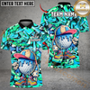 Maxcorners Golf Graffiti Ice Cream Drip Design Personalized Name, Team Name 3D Shirt (4 Colors)