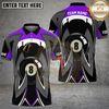 Maxcorners Billiards Sharp Claw Multicolor Customized Name, Team Name 3D Shirt