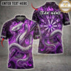 Maxcorners Darts Serpent Dragon Energy Orb Multiple Options Personalized Name, Team Name 3D Shirt