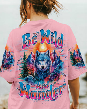 Maxcorners Be Wild And Wander Wolf All Over Print LM1501