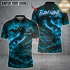 Maxcorners Darts Hellfire Snake Cobra Multicolor Customized Name, Team Name 3D Shirts