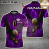 Maxcorners Billiard Eagle Power 8-Ball Pool Multicolor Customized Name, Team Name 3D Shirts