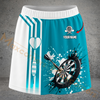 Maxcorners Darts Heart Dartboard Splatter Personalized 3D Skirts With Shorts