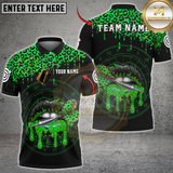 Maxcorners Darts Leopard Lips Dartboard Multicolor Customized Name, Team Name 3D Shirts