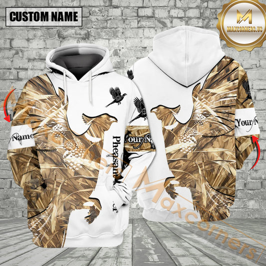 Maxcorners Pheasant Bird Hunter All Over Print Shirt Best Gift For Hunter