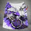 Maxcorners Darts Eagle Splash Personalized 3D Skirts With Shorts