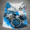 Maxcorners Darts Eagle Splash Personalized 3D Skirts With Shorts