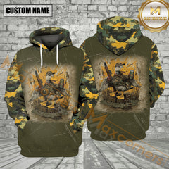 Maxcorners Funny Duck Hunting All Over Print Shirt Best Gift For Hunter