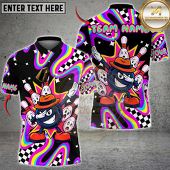 Maxcorners Bowling Victory Dab Personalized Name 3D Unisex Shirt