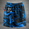 Maxcorners Darts Abstract Swirl Personalized 3D Skirts With Shorts