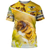 Maxcorners Personalized Name Honey Bee 13 All Over Printed Unisex Shirt LM1304