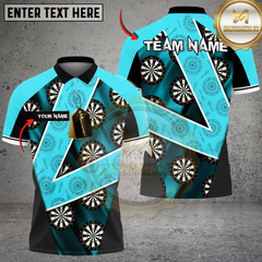 Maxcorners Darts Electric Velocity Multicolor Customized Name, Team Name 3D Shirts