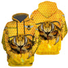 Maxcorners Personalized Name Honey Bee 21 All Over Printed Unisex Shirt LM1304
