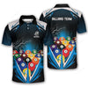 Maxcorners Classic Legend Billiard 3D Polo Shirts