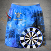 Maxcorners Darts Smoke Dartboard Personalized 3D Skirts With Shorts