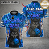 Maxcorners Bowling Wolf Cartoon Multioptions Personalized Name, Team Name Unisex 3D Shirts