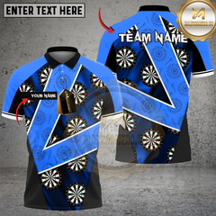 Maxcorners Darts Electric Velocity Multicolor Customized Name, Team Name 3D Shirts