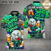 Maxcorners Golf Beer Graffiti Character Funny Drunk Personalized Name, Team Name 3D Shirt (6 Colors)