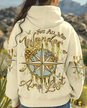 Maxcorners Not All Who Wander Are Lost All Over Print LM2101