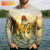 Maxcorners Yes I Do Have A Retirement Plan Fishing Shirt, Fishing UPF Shirts, Funny Fisherman Shirt