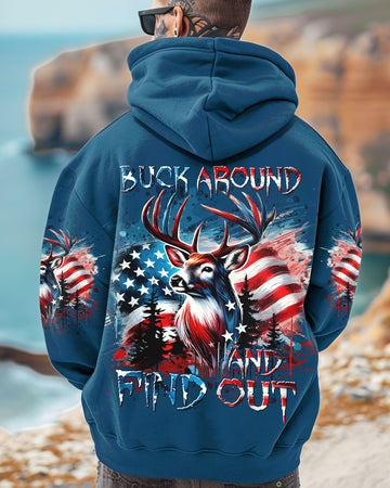 Maxcorners Buck Around And Find Out Deer Hunting All Over Print LM1601
