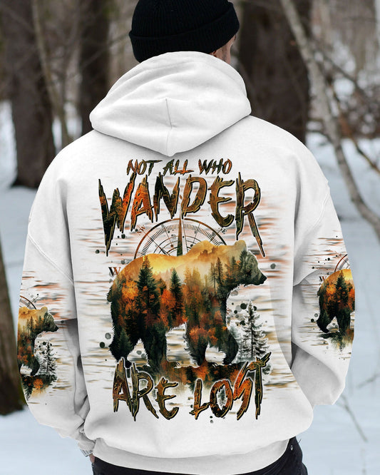 Maxcorners Not All Who Wander Are Lost Bear Hunting All Over Print LM1501