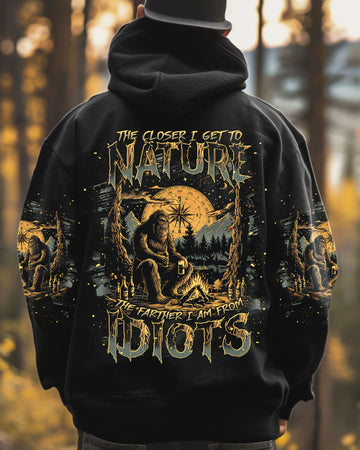 Maxcorners The Closer I Get To Nature Bigfoot All Over Print LM2101