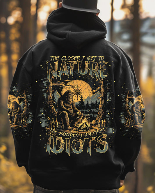 Maxcorners The Closer I Get To Nature Bigfoot All Over Print LM2101