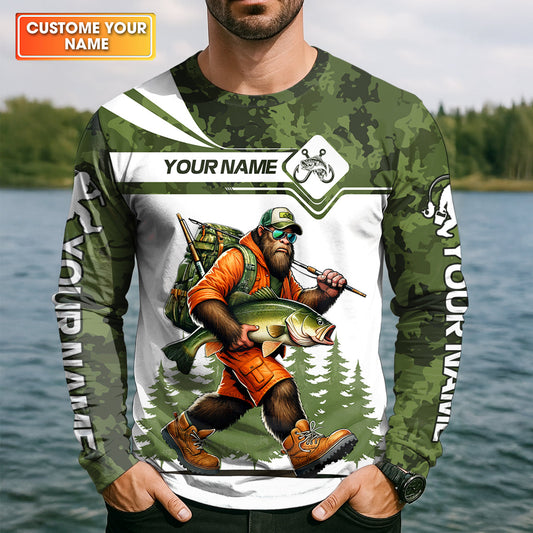 Maxcorners When She Bends - Fishing Humor Shirt, Fishing UPF Shirts, Funny Fishing Shirt